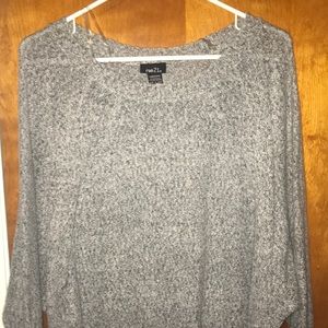 gray sweater